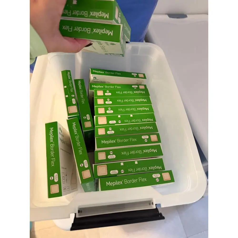 Molnlycke Mepilex Border Flex Foam Dressing - 4